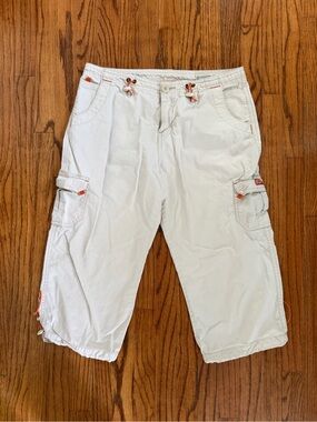Y2K Low rise crème Unionbay cargo pants